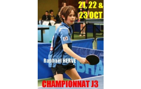 RÉSULTATS CHAMPIONNAT J3 : 21, 22 &amp; 23 OCTOBRE