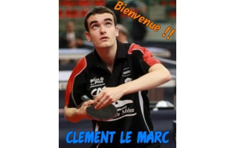 Clément LE MARC rejoint le club !!