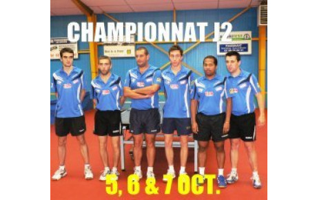 RÉSULTATS CHPT/EQUIPES J2 : 5, 6 &amp; 7 OCT.