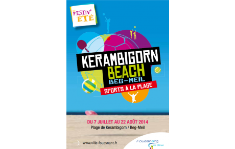 KERAMBIGORN BEACH : DU 7 JUILLET AU 22 AOÛT