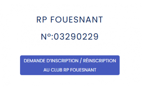 RENTREE SPORTIVE / INSCRIPTIONS &amp; REINSCRIPTIONS EN LIGNE